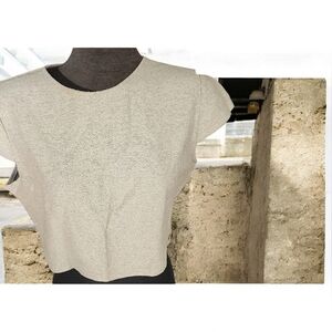 Elegant Cream Women's Top